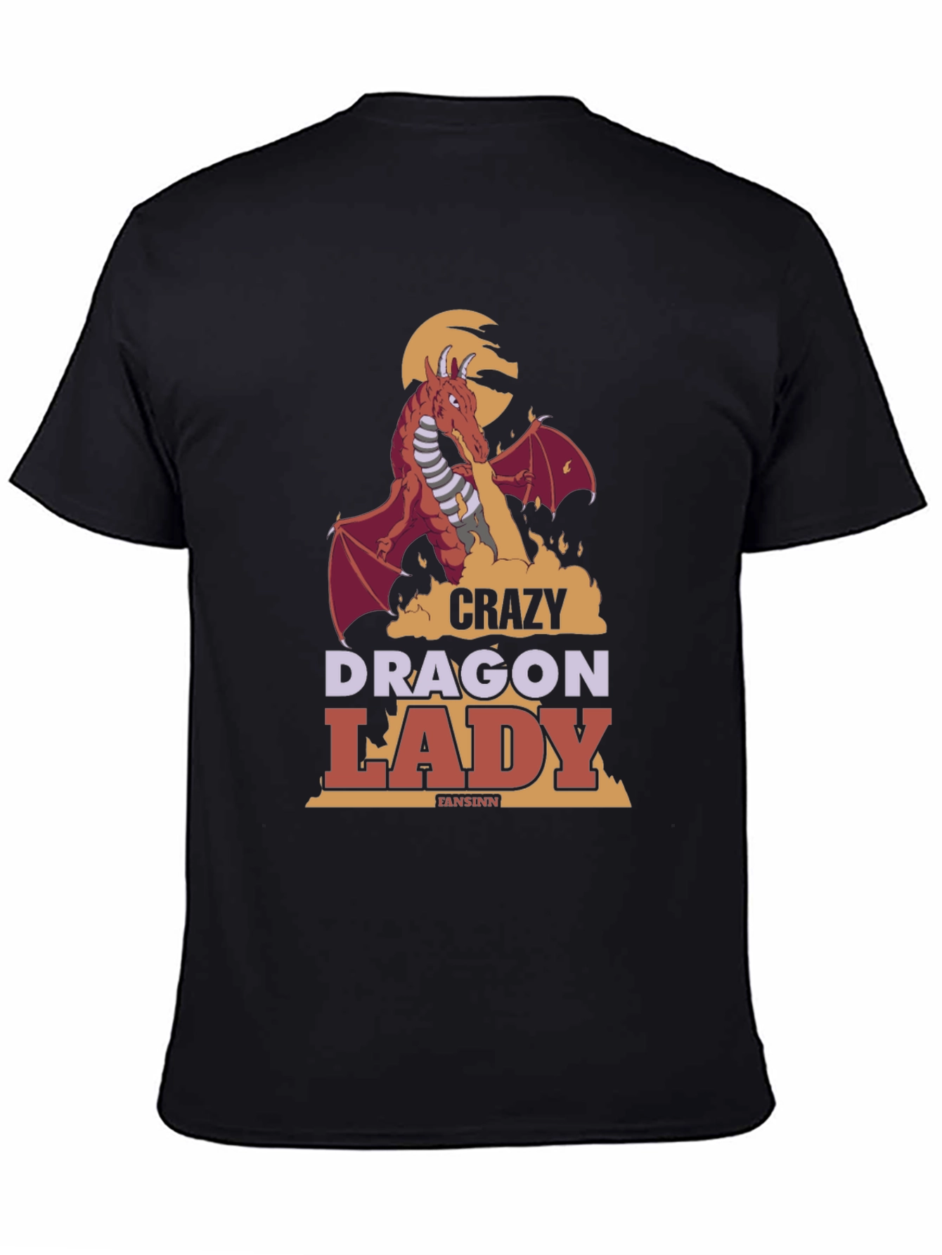 Crazy Dragon Lady T-Shirt