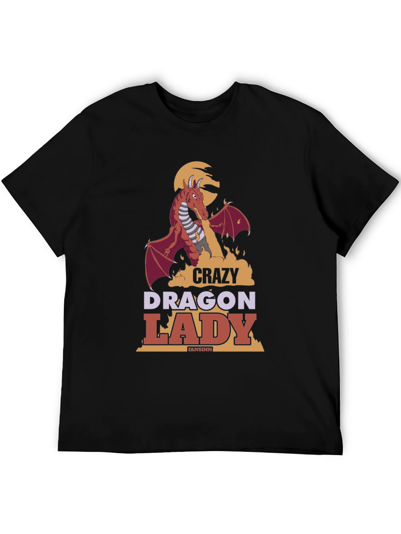 Crazy Dragon Lady T-Shirt
