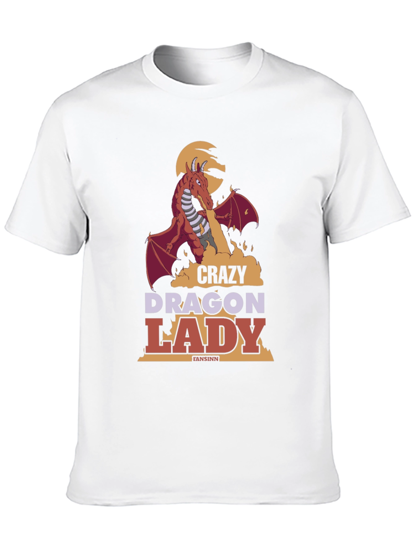 Crazy Dragon Lady T-Shirt