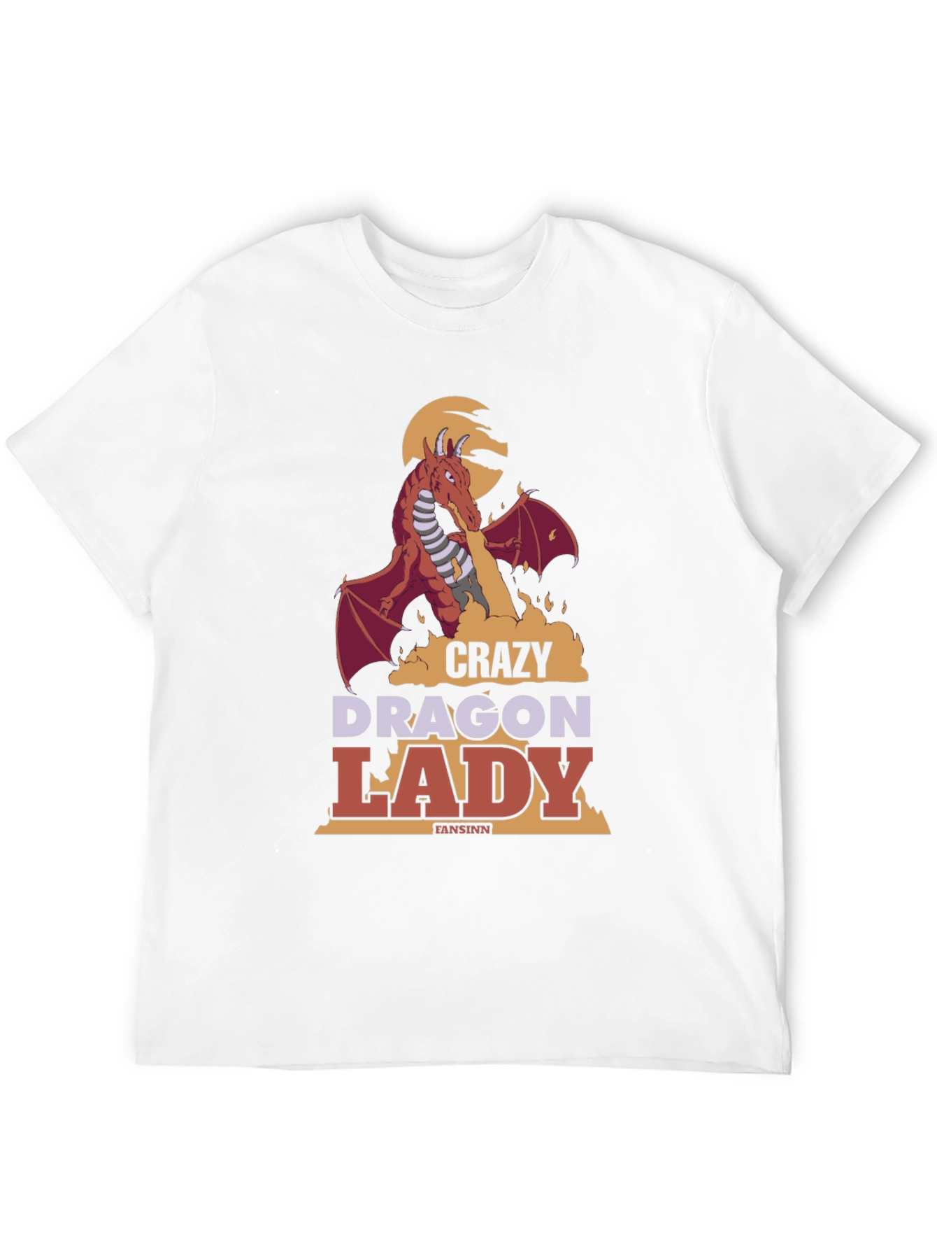 Crazy Dragon Lady T-Shirt