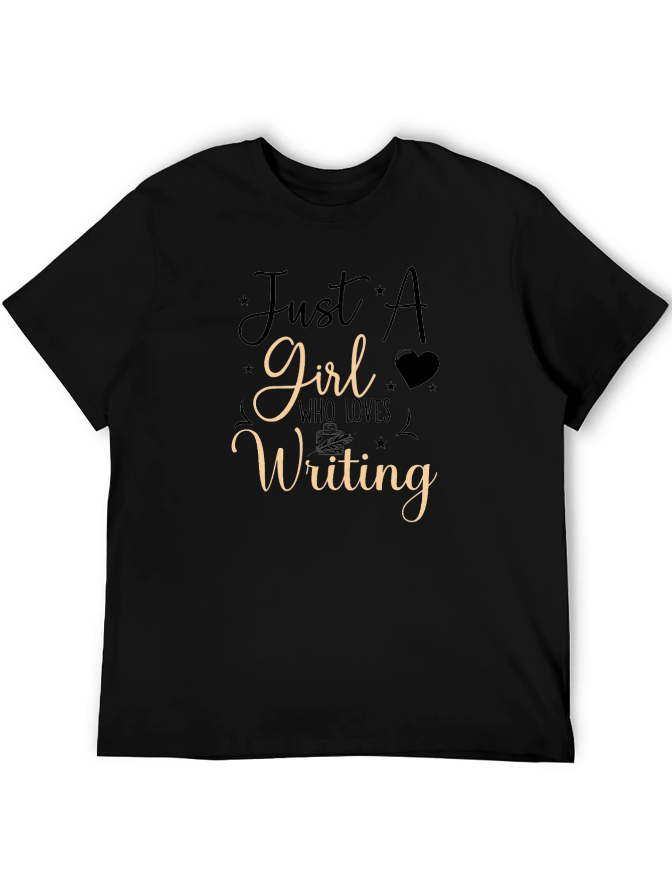 Just A Girl Who Loves Writing T-Shirt