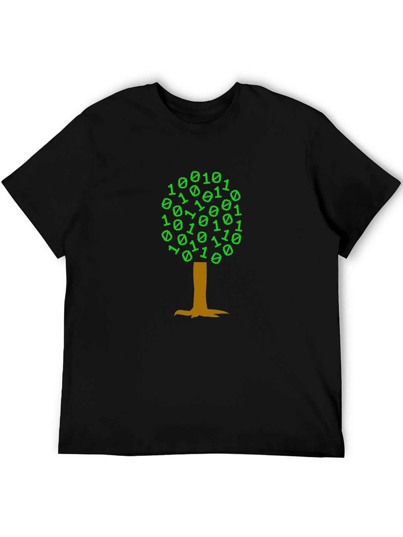 Binary Tree Black T-Shirt