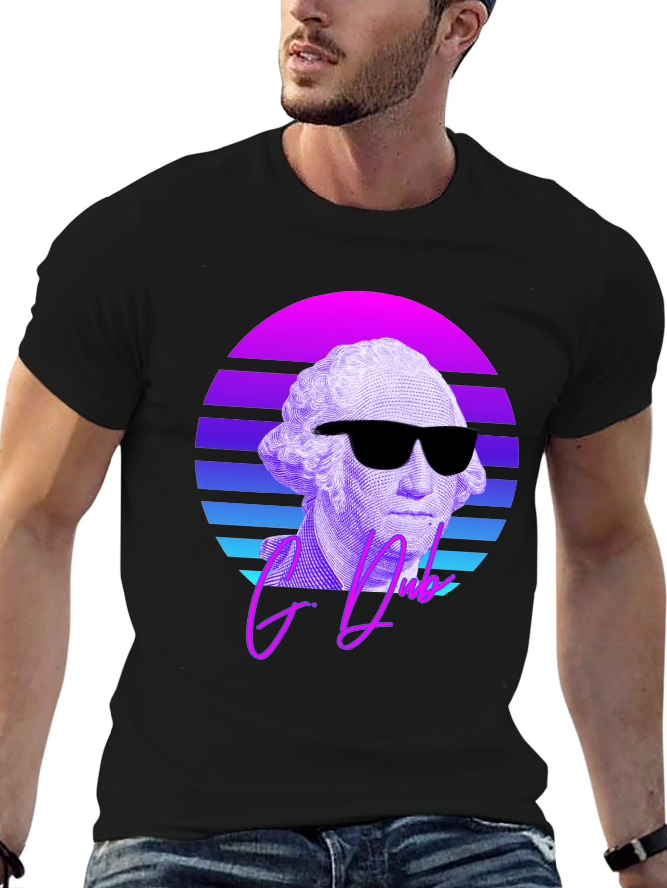 Retro Washington T-Shirt - Cool Presidential Style