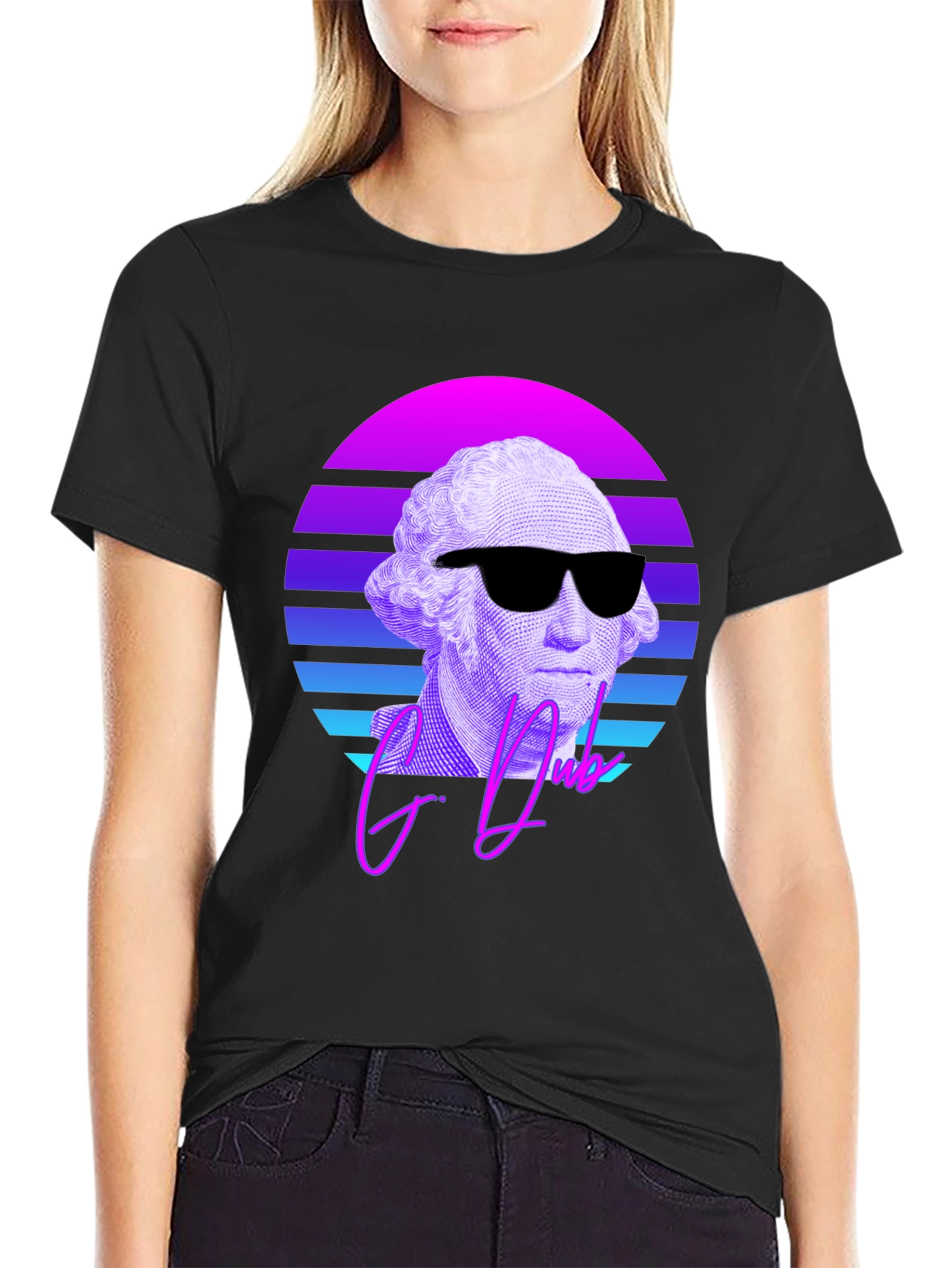 Retro Washington T-Shirt - Cool Presidential Style