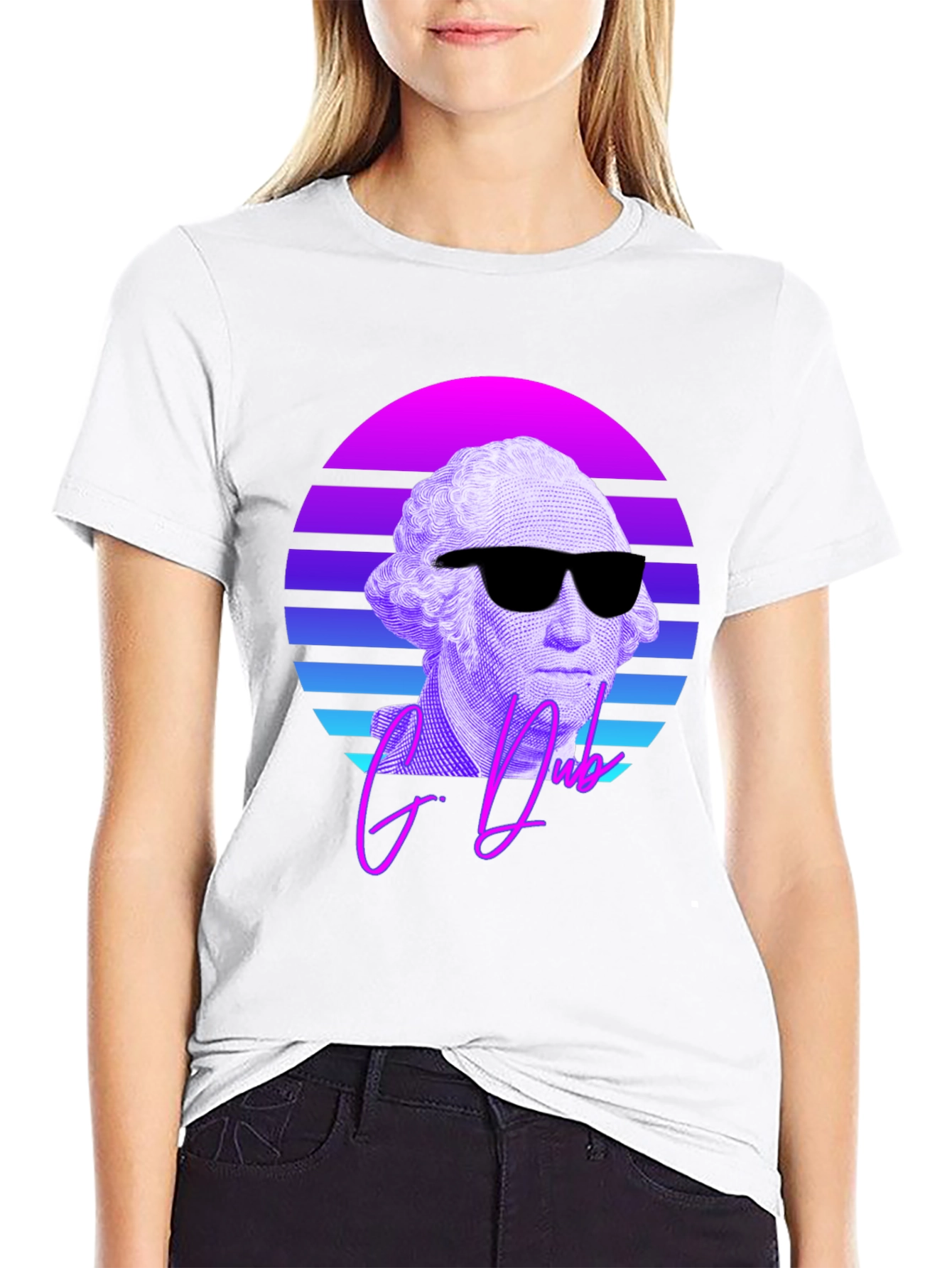 Retro Washington T-Shirt - Cool Presidential Style