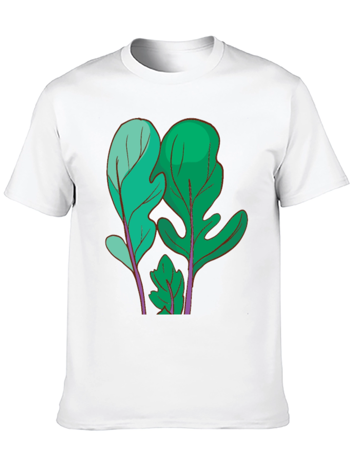 Leaf Print T-Shirt