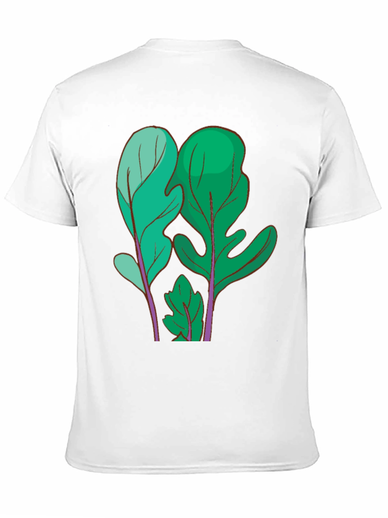 Leaf Print T-Shirt