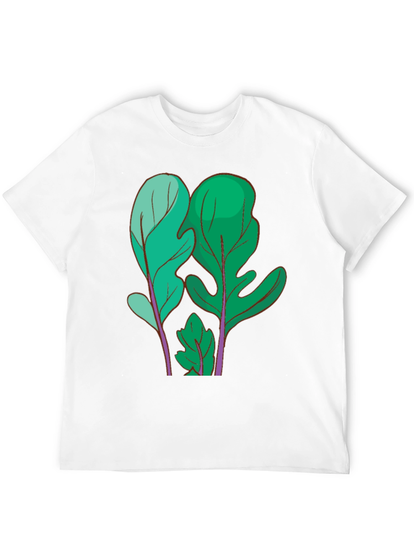 Leaf Print T-Shirt