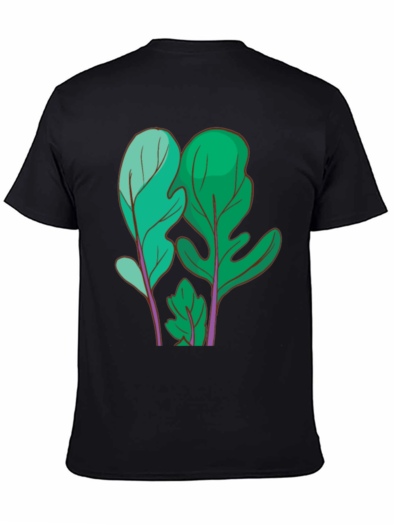 Leaf Print T-Shirt