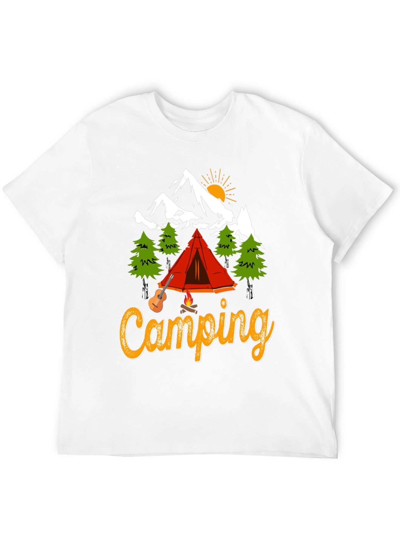 Camping Adventure Graphic T-Shirt