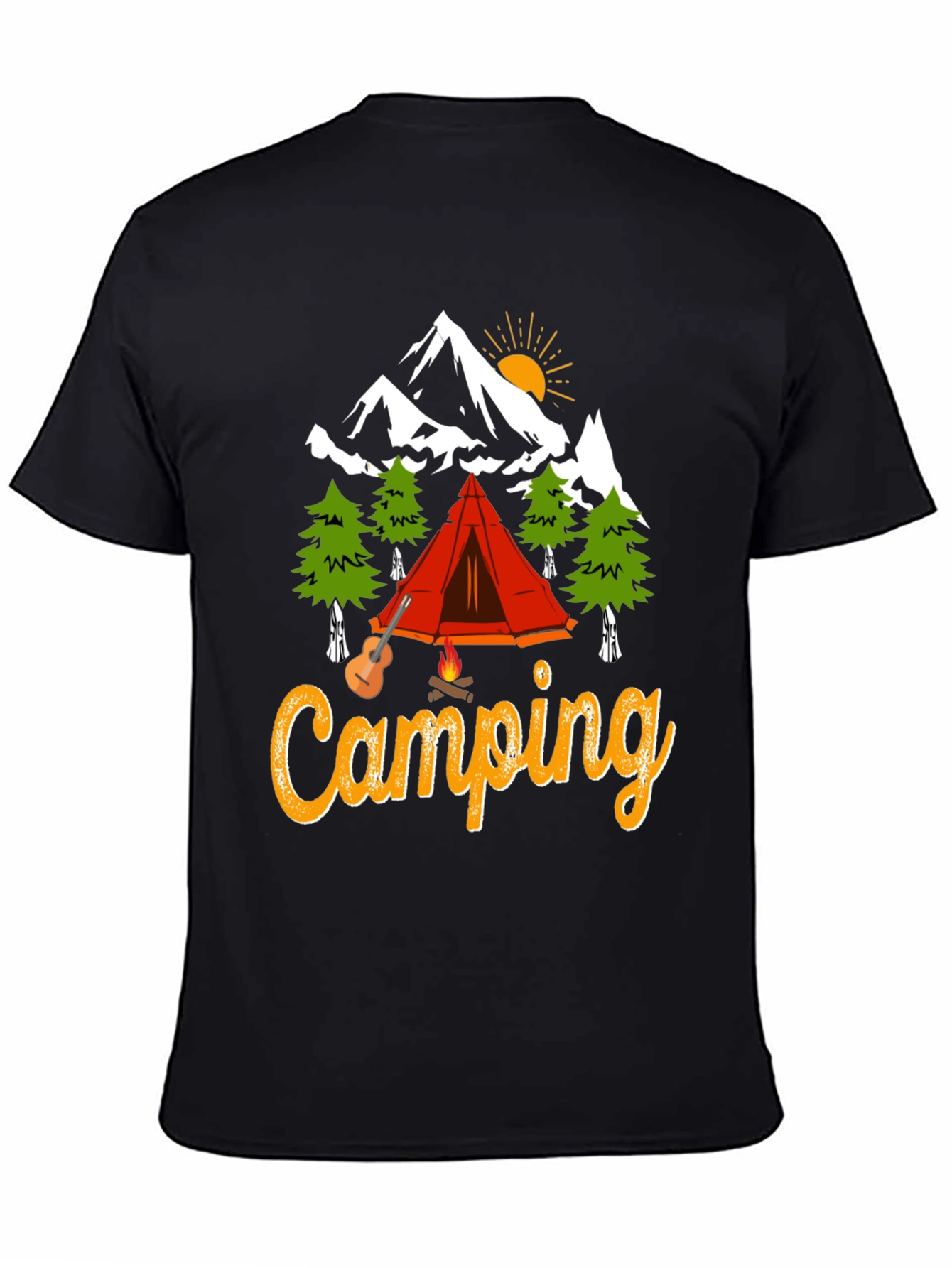 Camping Adventure Graphic T-Shirt