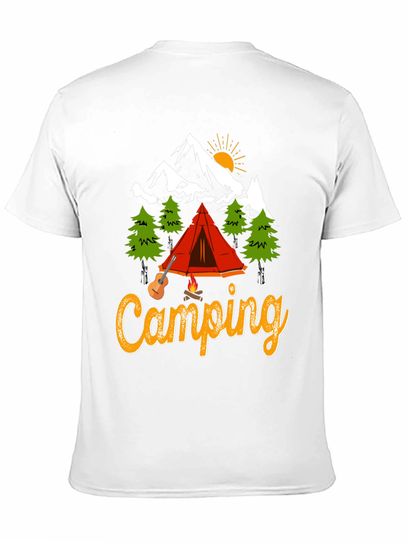 Camping Adventure Graphic T-Shirt