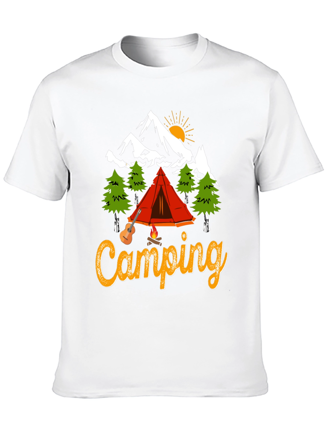 Camping Adventure Graphic T-Shirt