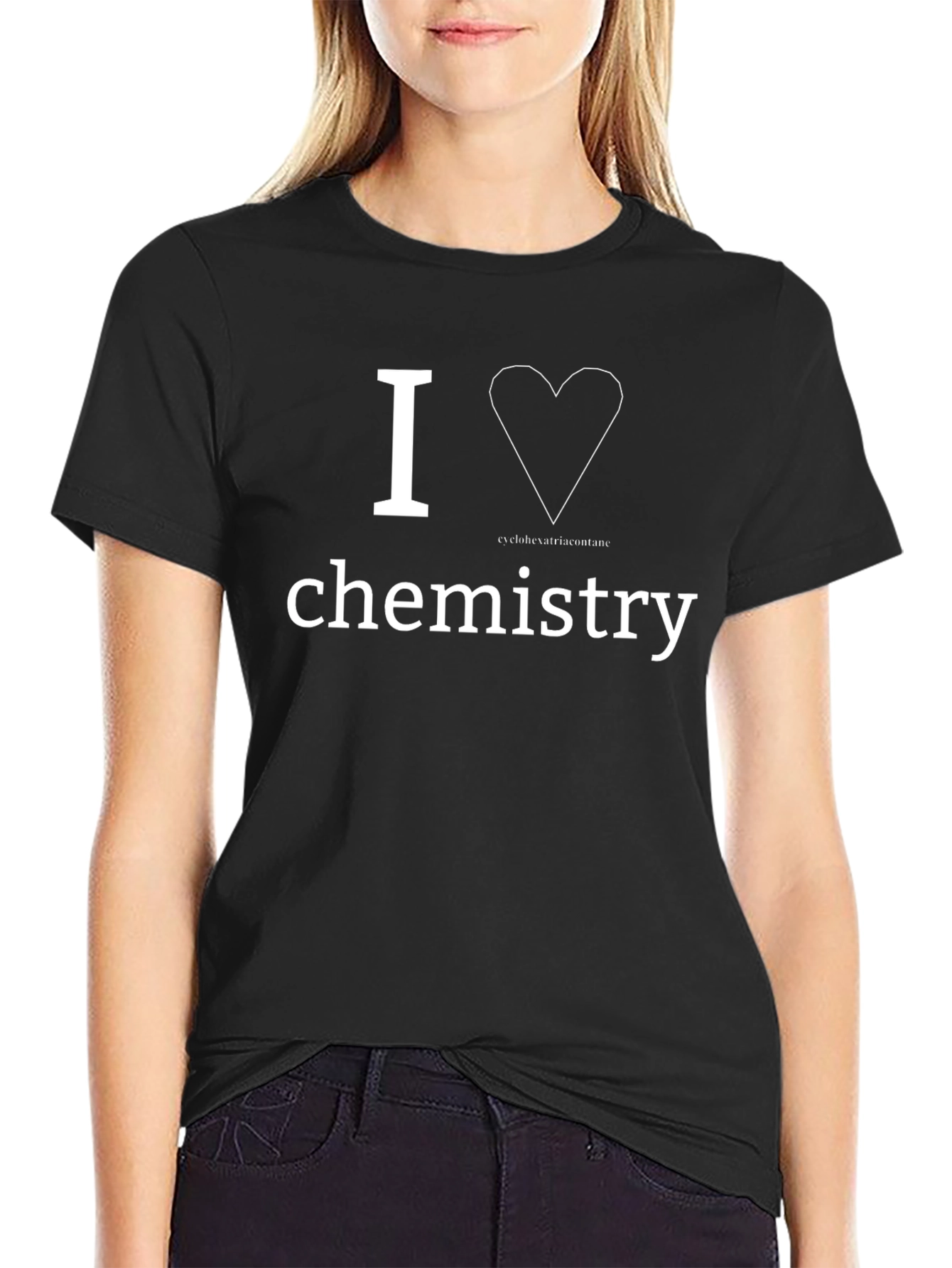 I Heart Chemistry Cyclohexatriacontane T-Shirt