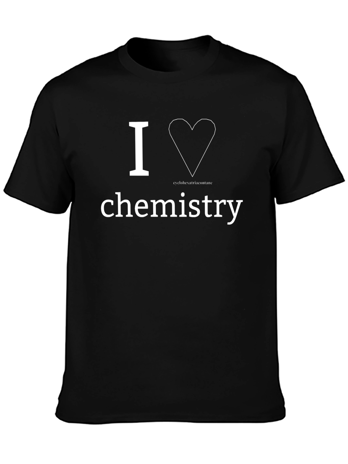 I Heart Chemistry Cyclohexatriacontane T-Shirt