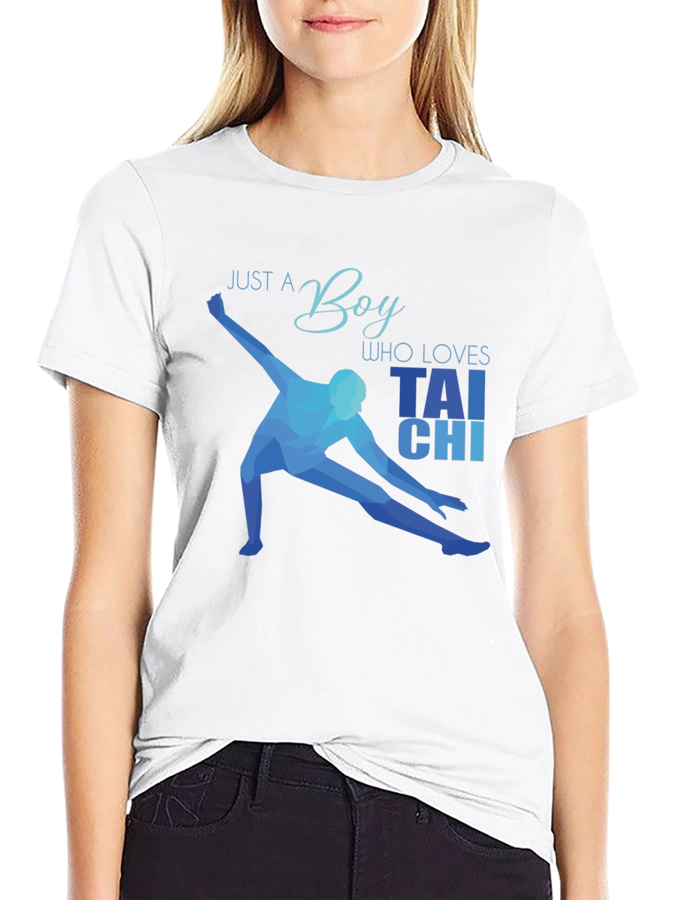 Tai Chi Boy Graphic T-Shirt - Martial Arts Tee