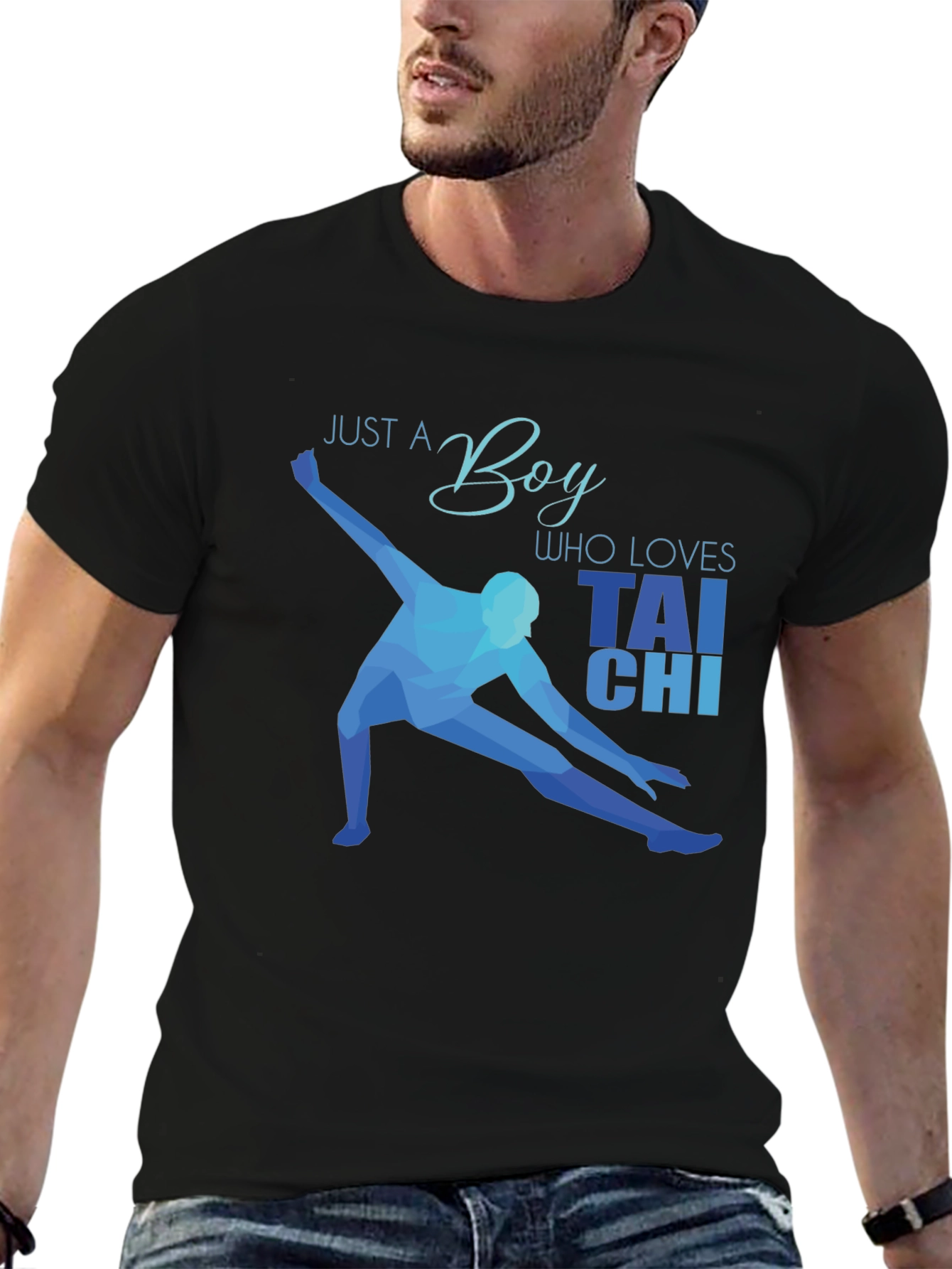 Tai Chi Boy Graphic T-Shirt - Martial Arts Tee