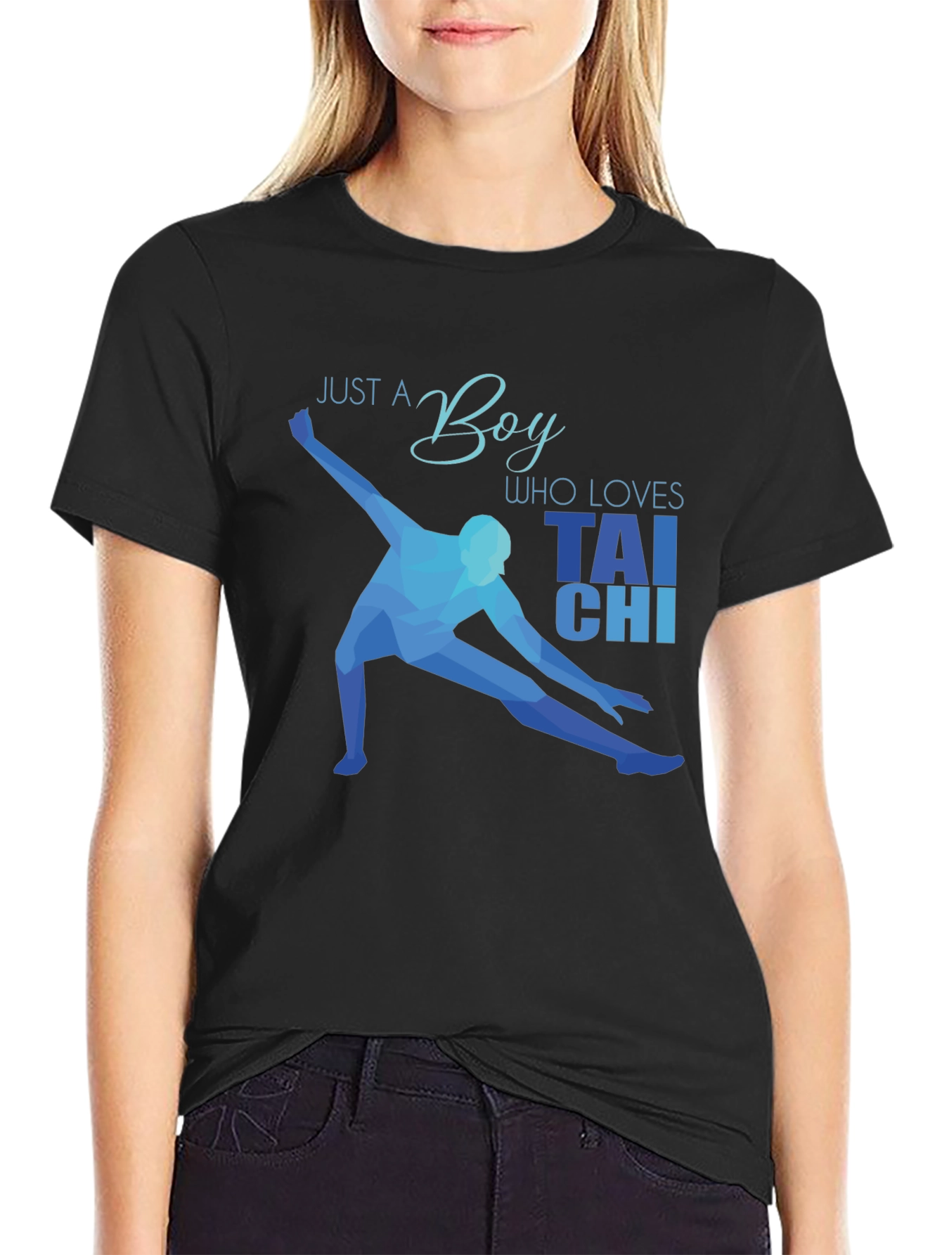 Tai Chi Boy Graphic T-Shirt - Martial Arts Tee