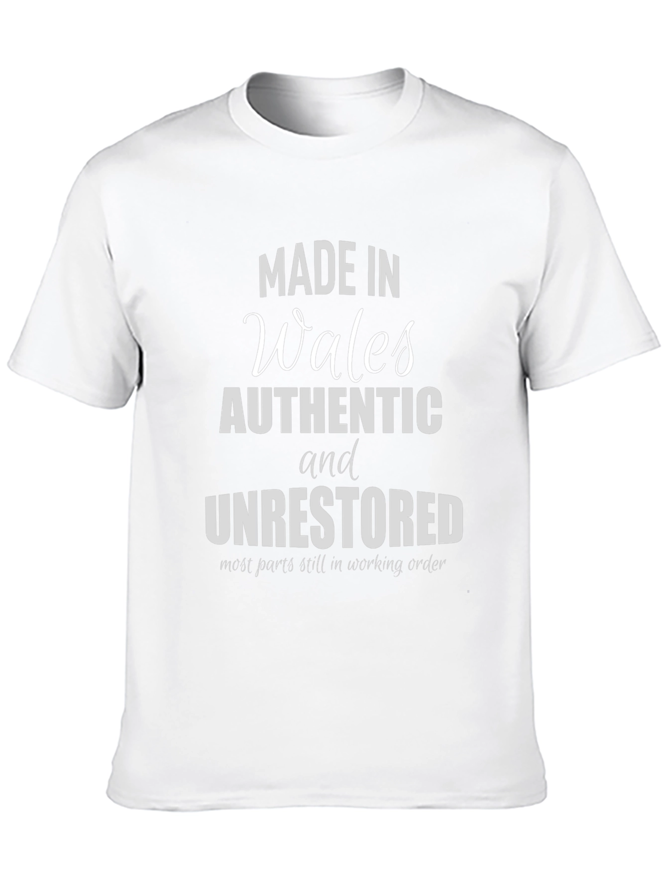 Made in Wales Authentic T-Shirt