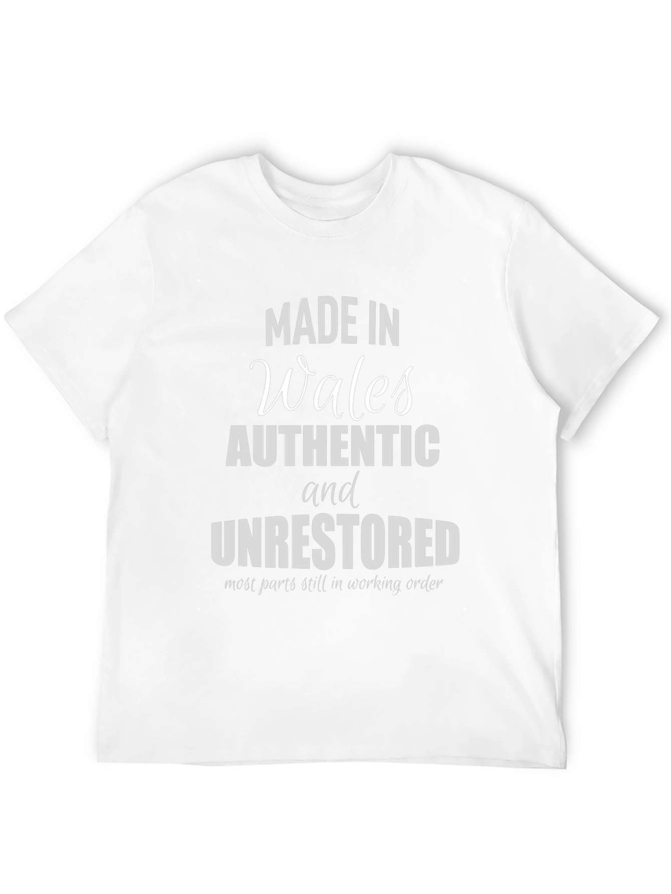 Made in Wales Authentic T-Shirt