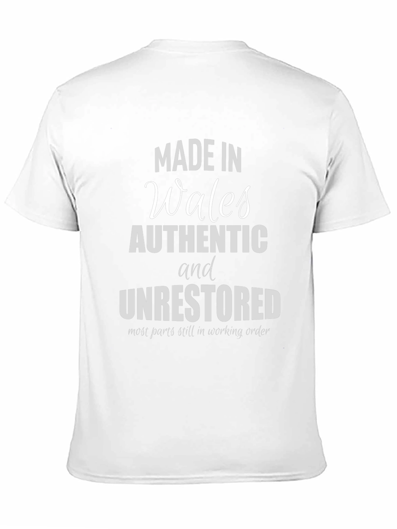 Made in Wales Authentic T-Shirt