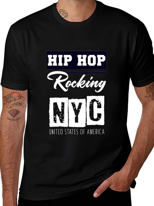 Hip Hop Rocking NYC T-Shirt