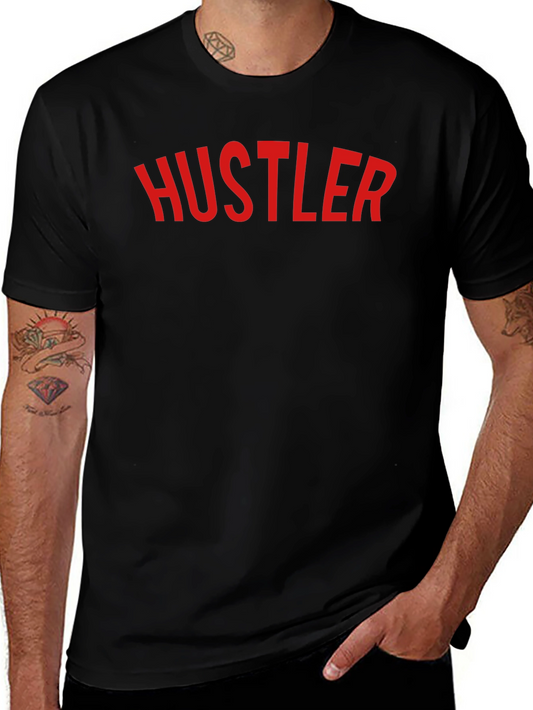 Hustler Graphic Tee - Bold Statement Shirt