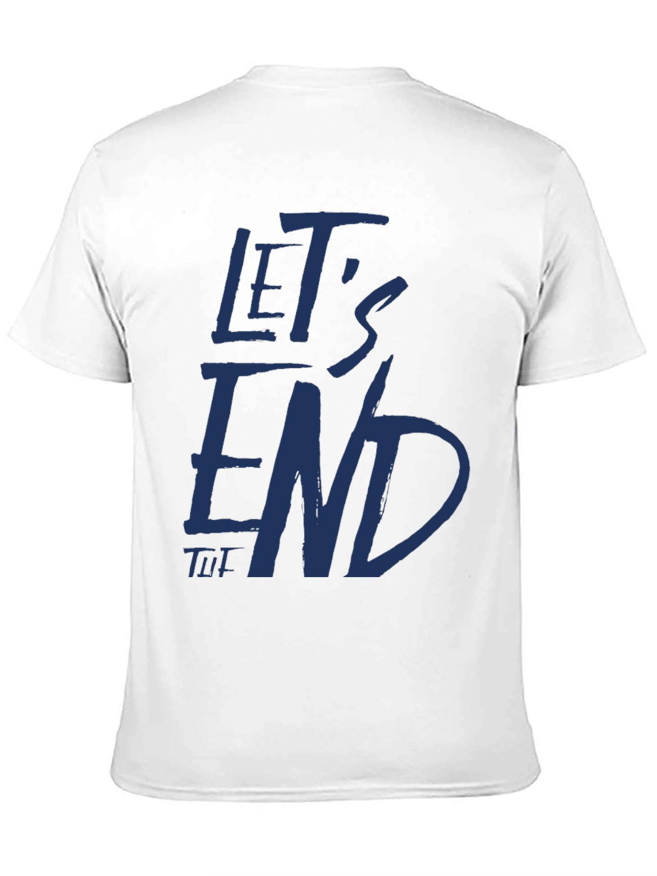 Lets End This Black Graphic T-Shirt