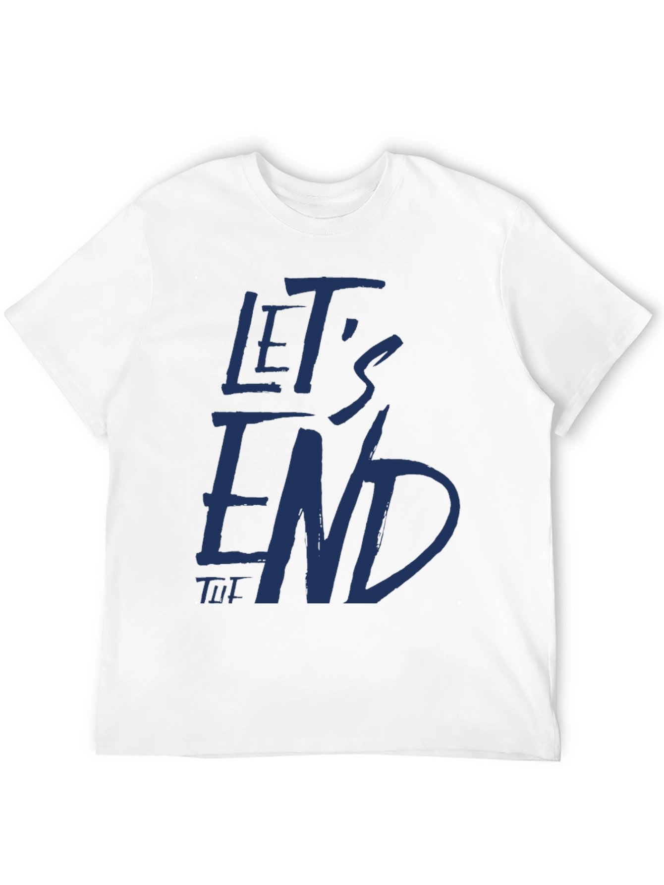 Lets End This Black Graphic T-Shirt