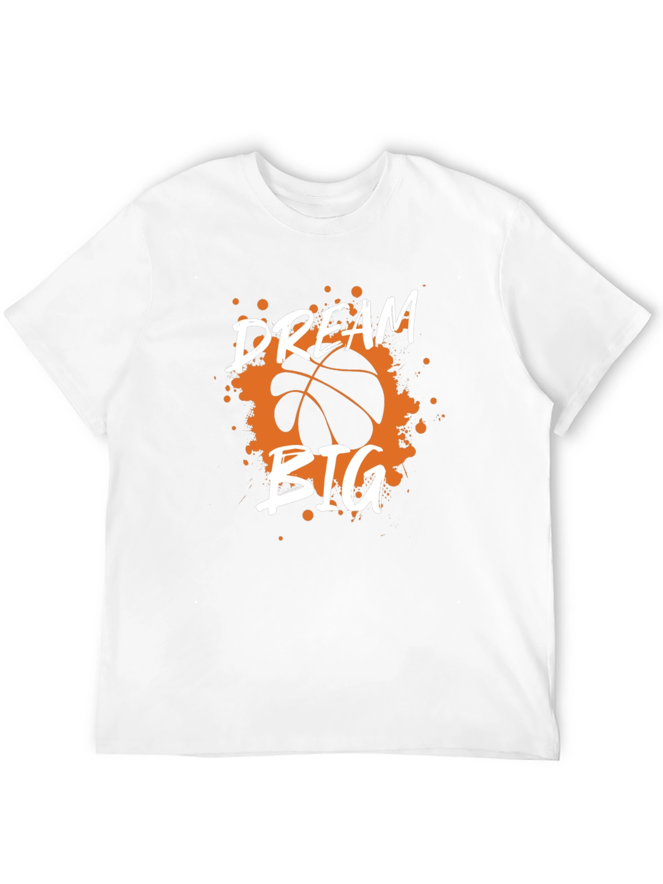 Dream Big Basketball Graphic Tee
