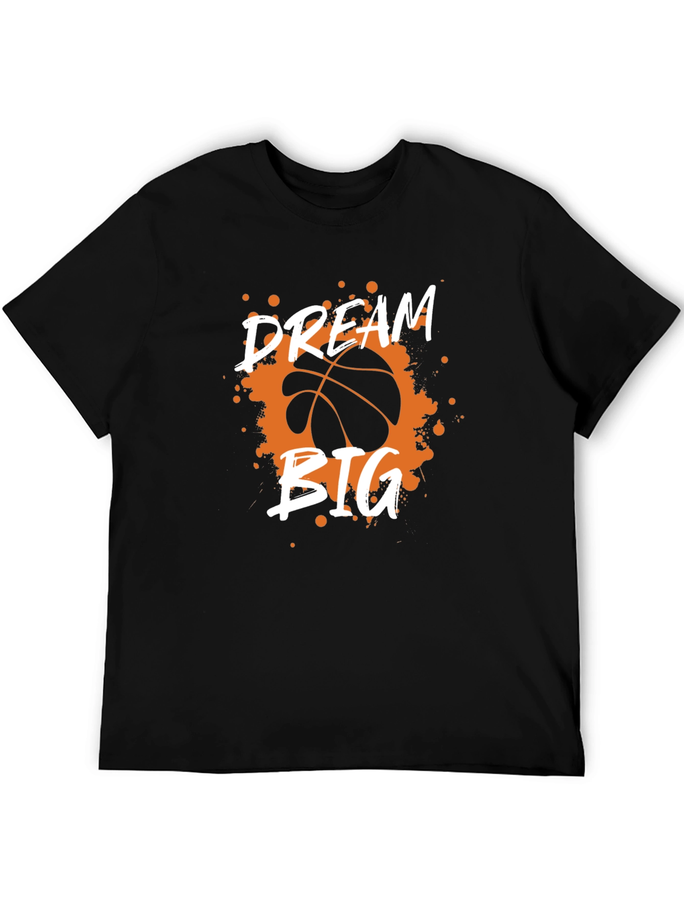 Dream Big Basketball Graphic Tee