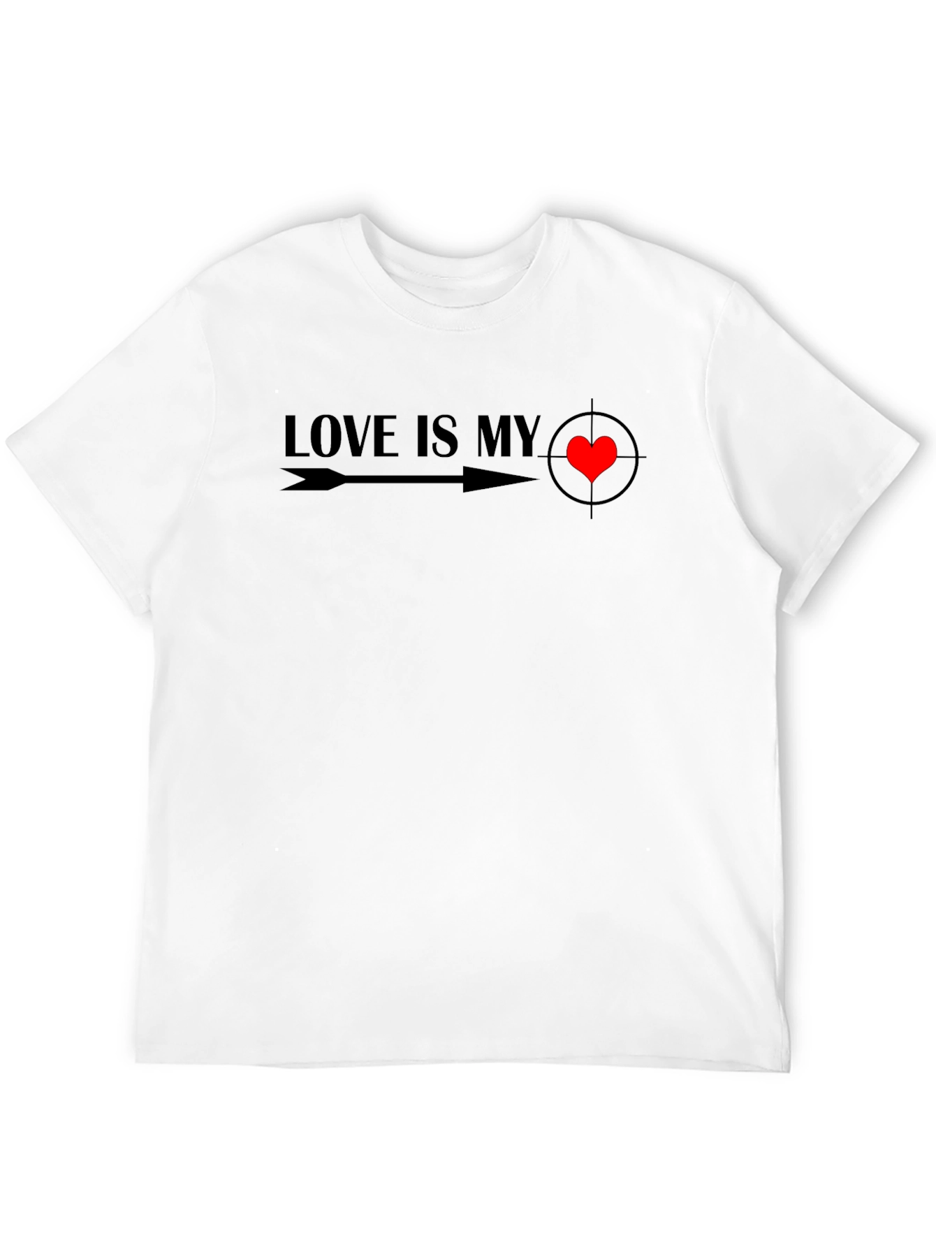 Love is My Target Graphic Tee