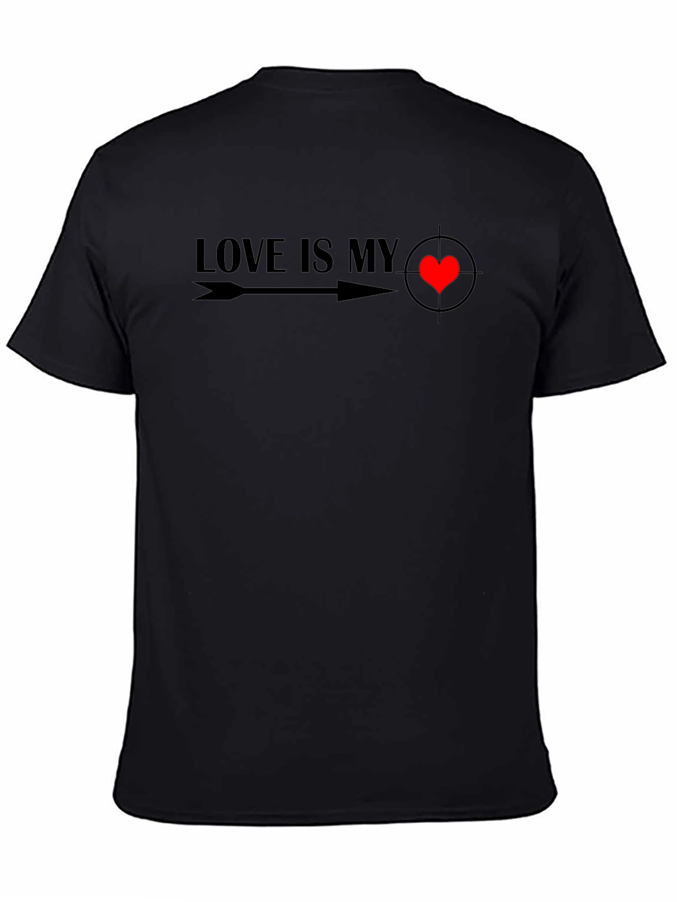 Love is My Target Graphic Tee