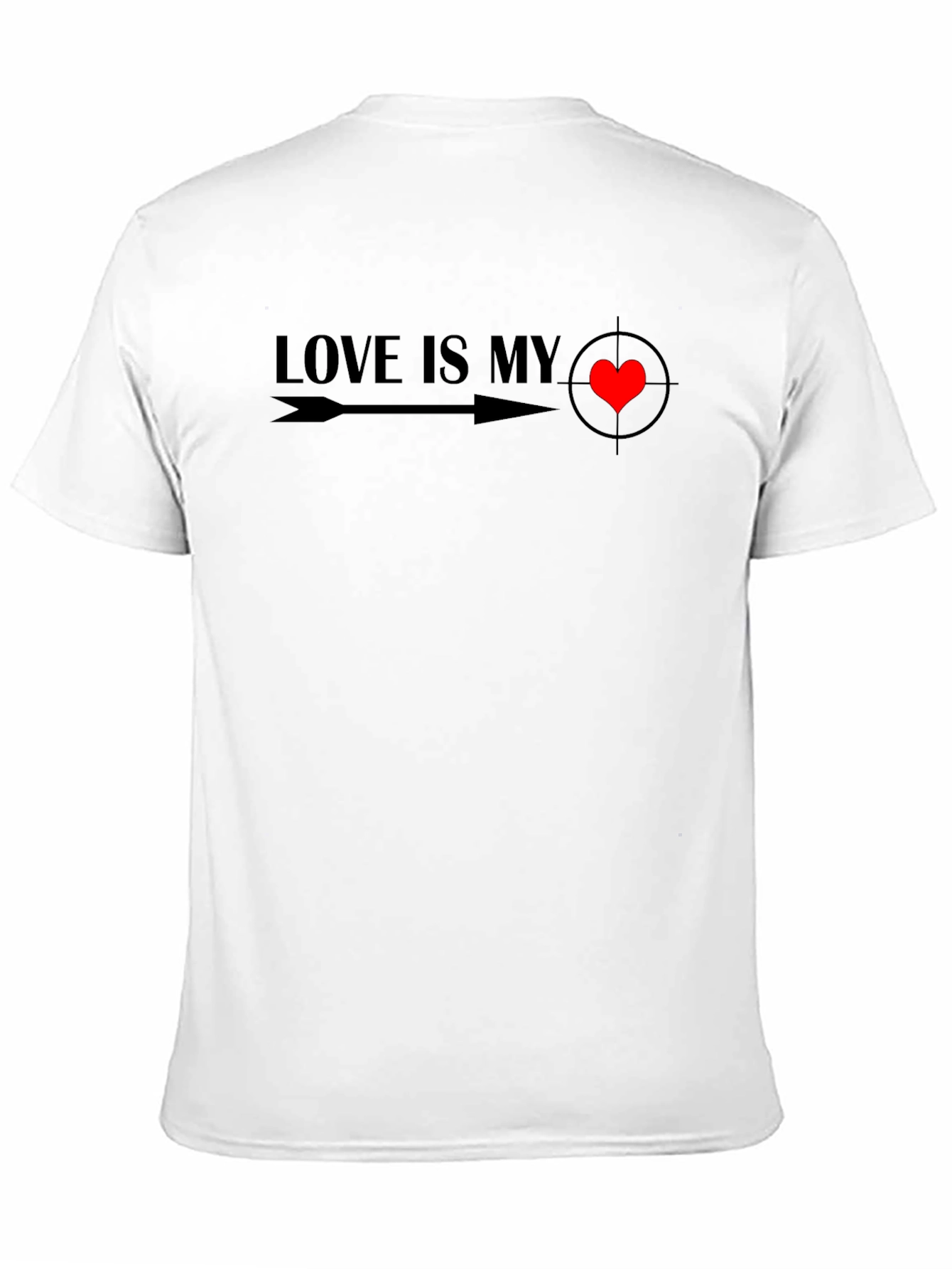 Love is My Target Graphic Tee