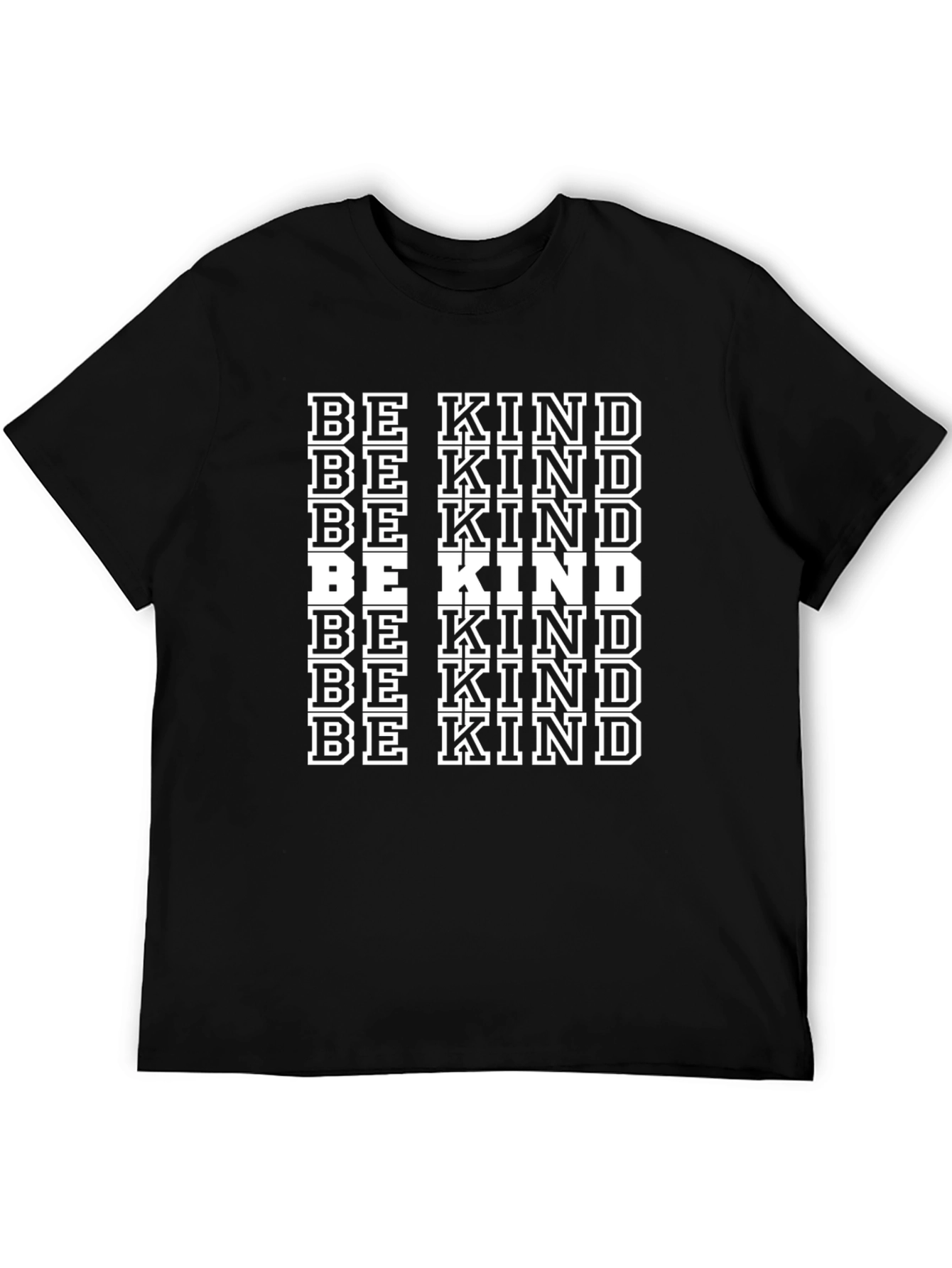 Be Kind Graphic Tee - Trendy Black T-Shirt