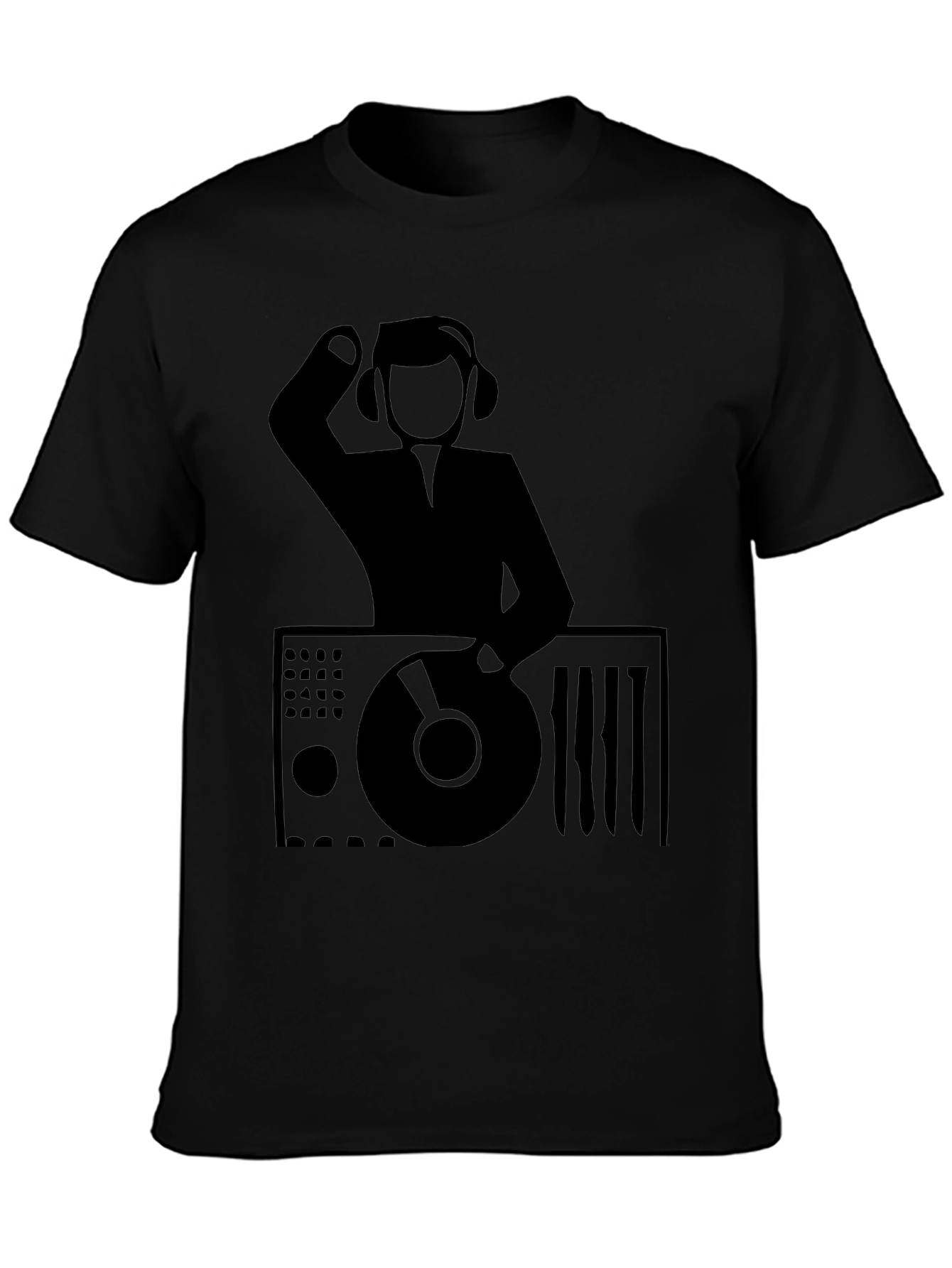 DJ Graphic Tee - Black Music Lover T-Shirt