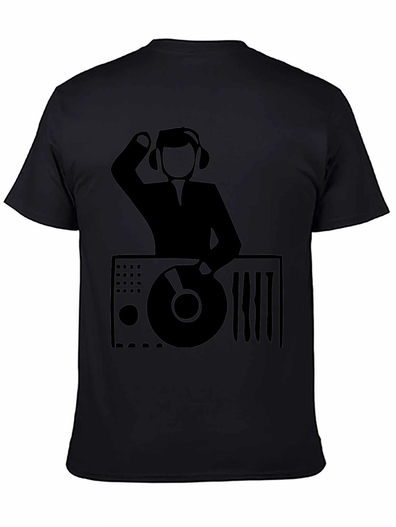 DJ Graphic Tee - Black Music Lover T-Shirt