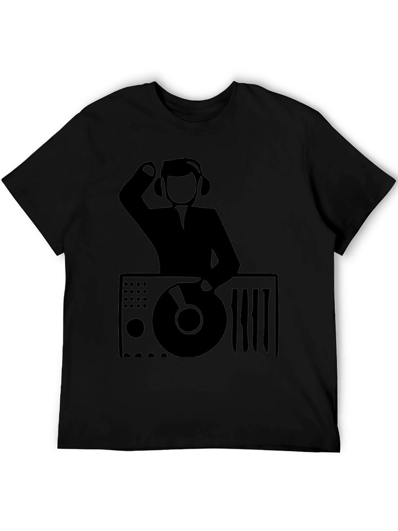 DJ Graphic Tee - Black Music Lover T-Shirt