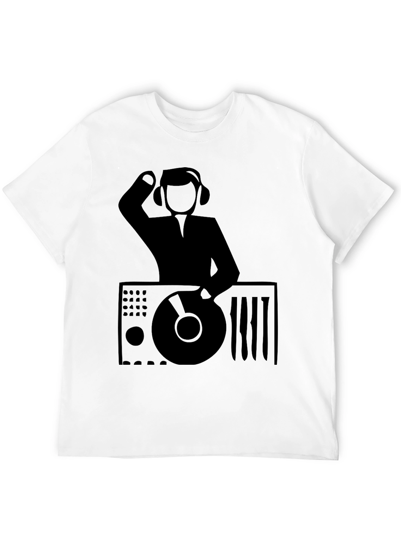 DJ Graphic Tee - Black Music Lover T-Shirt
