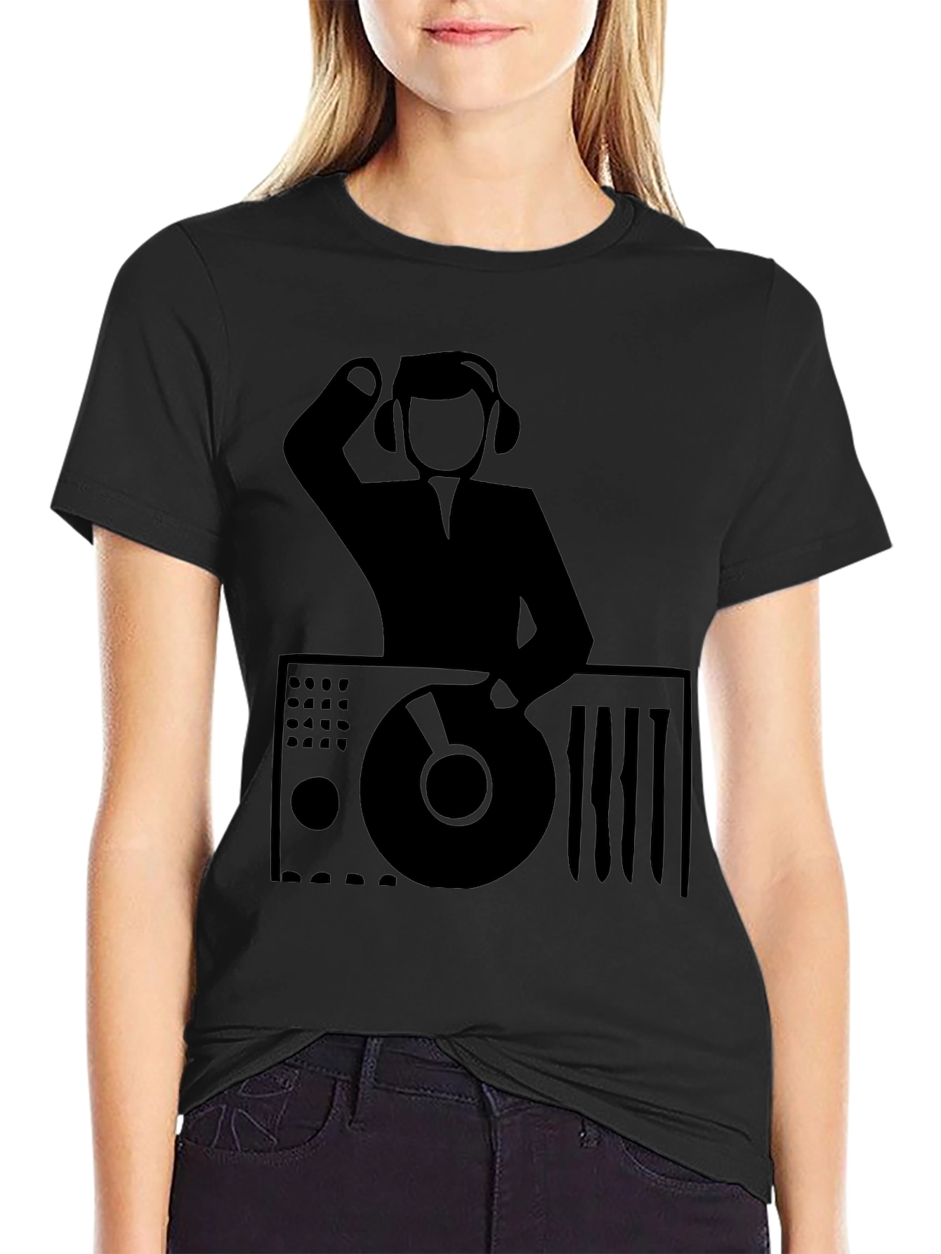 DJ Graphic Tee - Black Music Lover T-Shirt