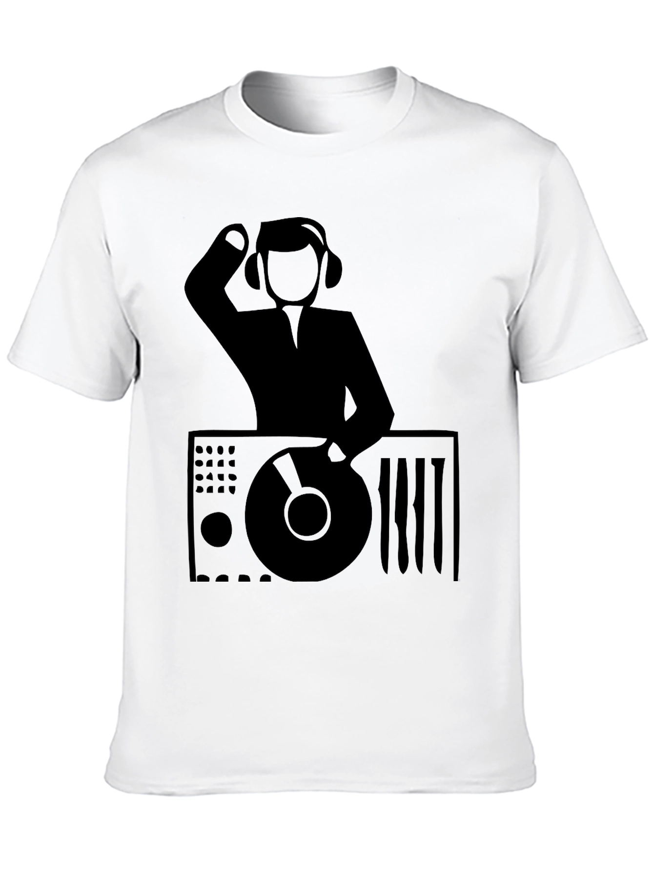 DJ Graphic Tee - Black Music Lover T-Shirt