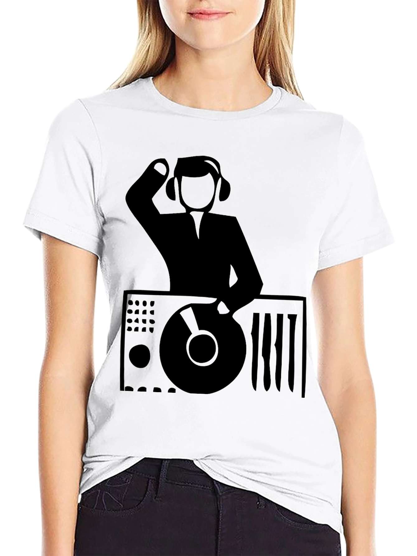 DJ Graphic Tee - Black Music Lover T-Shirt