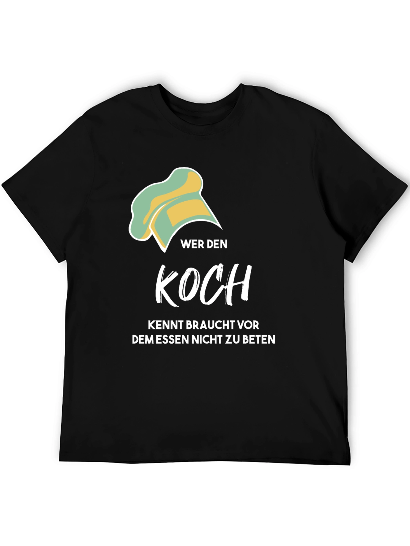 Wer den Koch Kennt T-Shirt - Funny Chef Tee