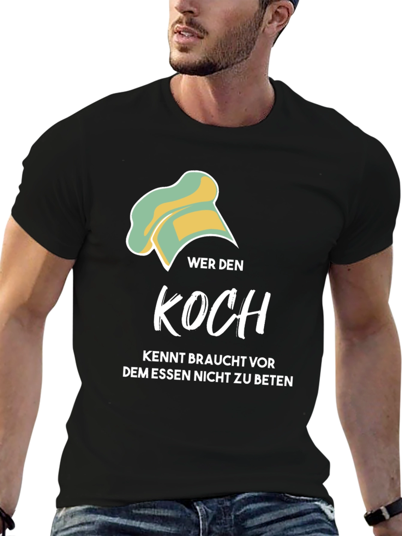 Wer den Koch Kennt T-Shirt - Funny Chef Tee