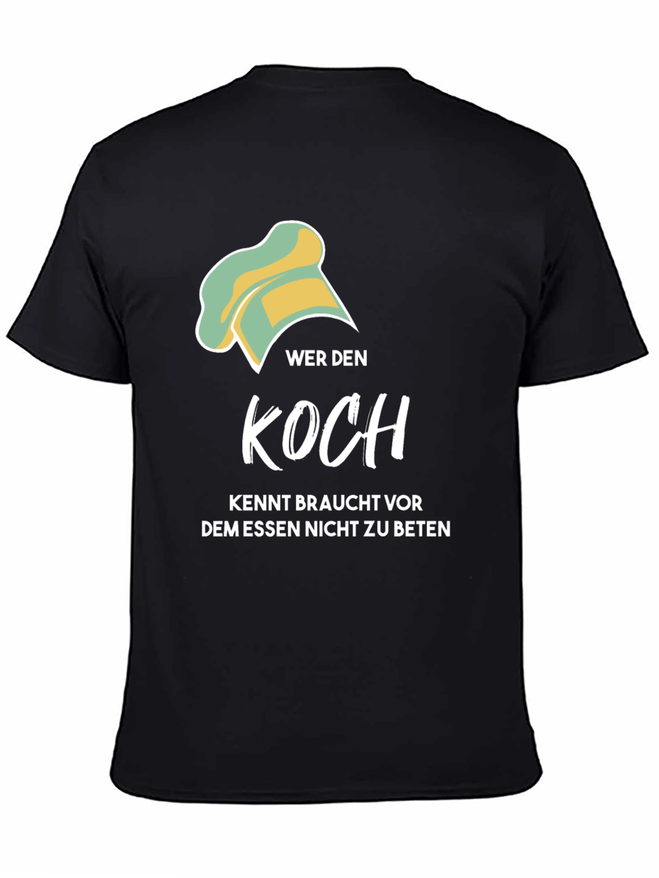 Wer den Koch Kennt T-Shirt - Funny Chef Tee