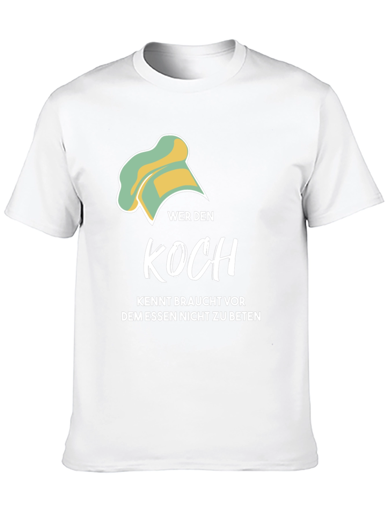 Wer den Koch Kennt T-Shirt - Funny Chef Tee