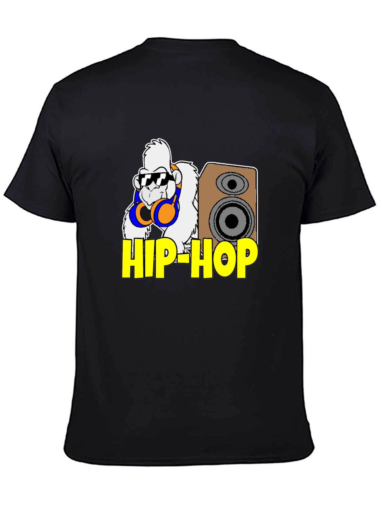Hip Hop Gorilla Graphic T-Shirt