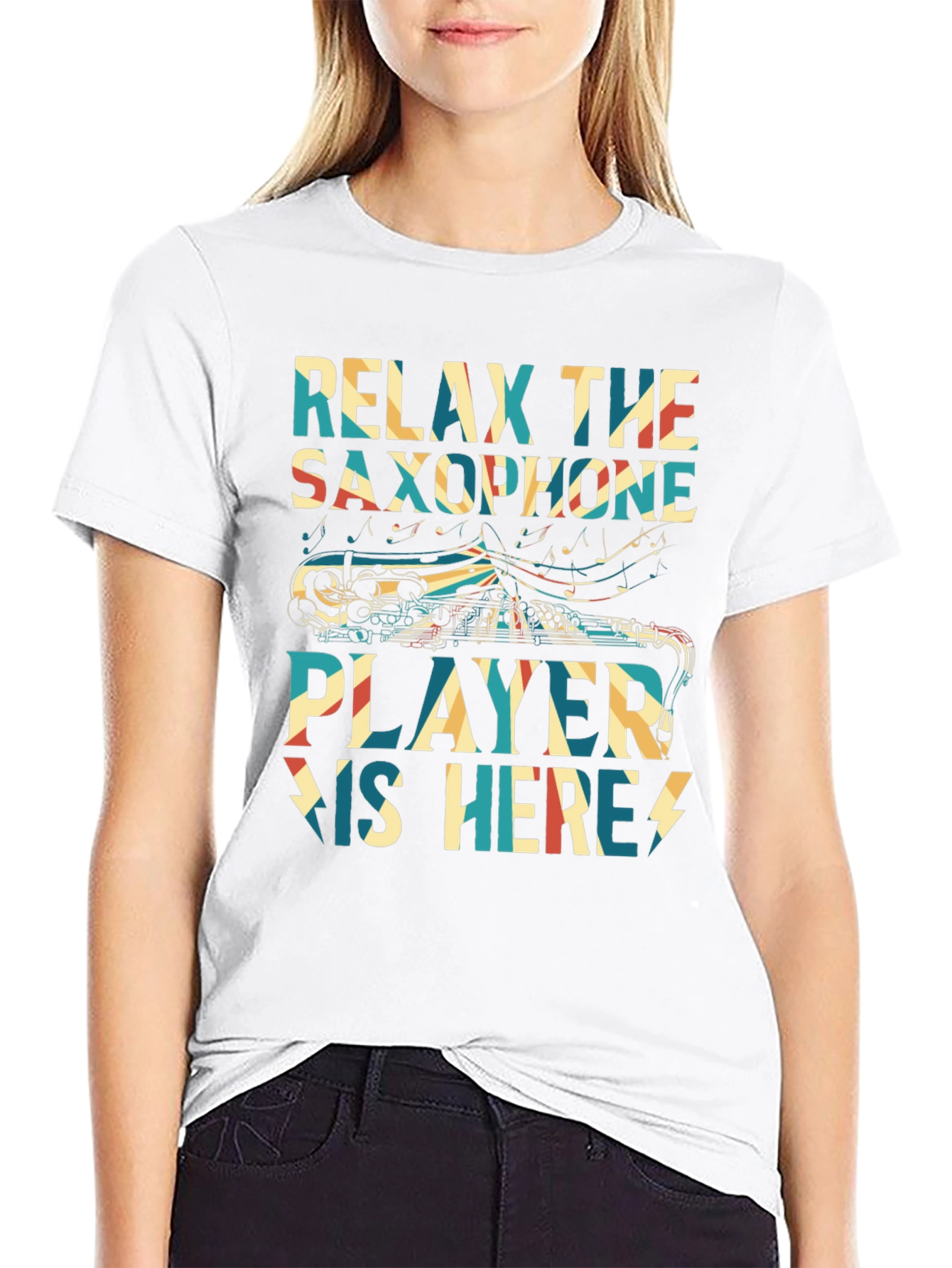 Relax Saxophone Player Here T-Shirt