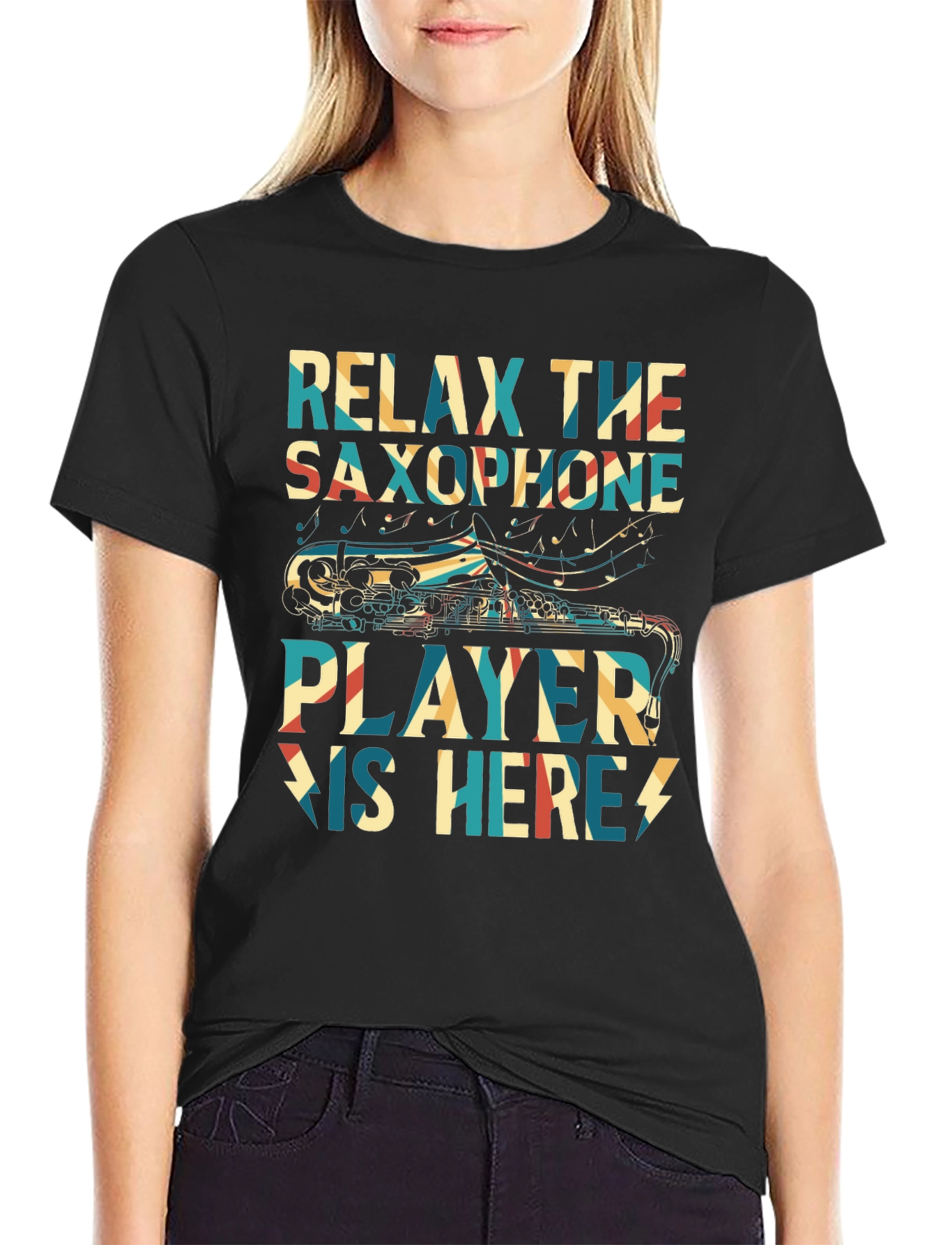 Relax Saxophone Player Here T-Shirt
