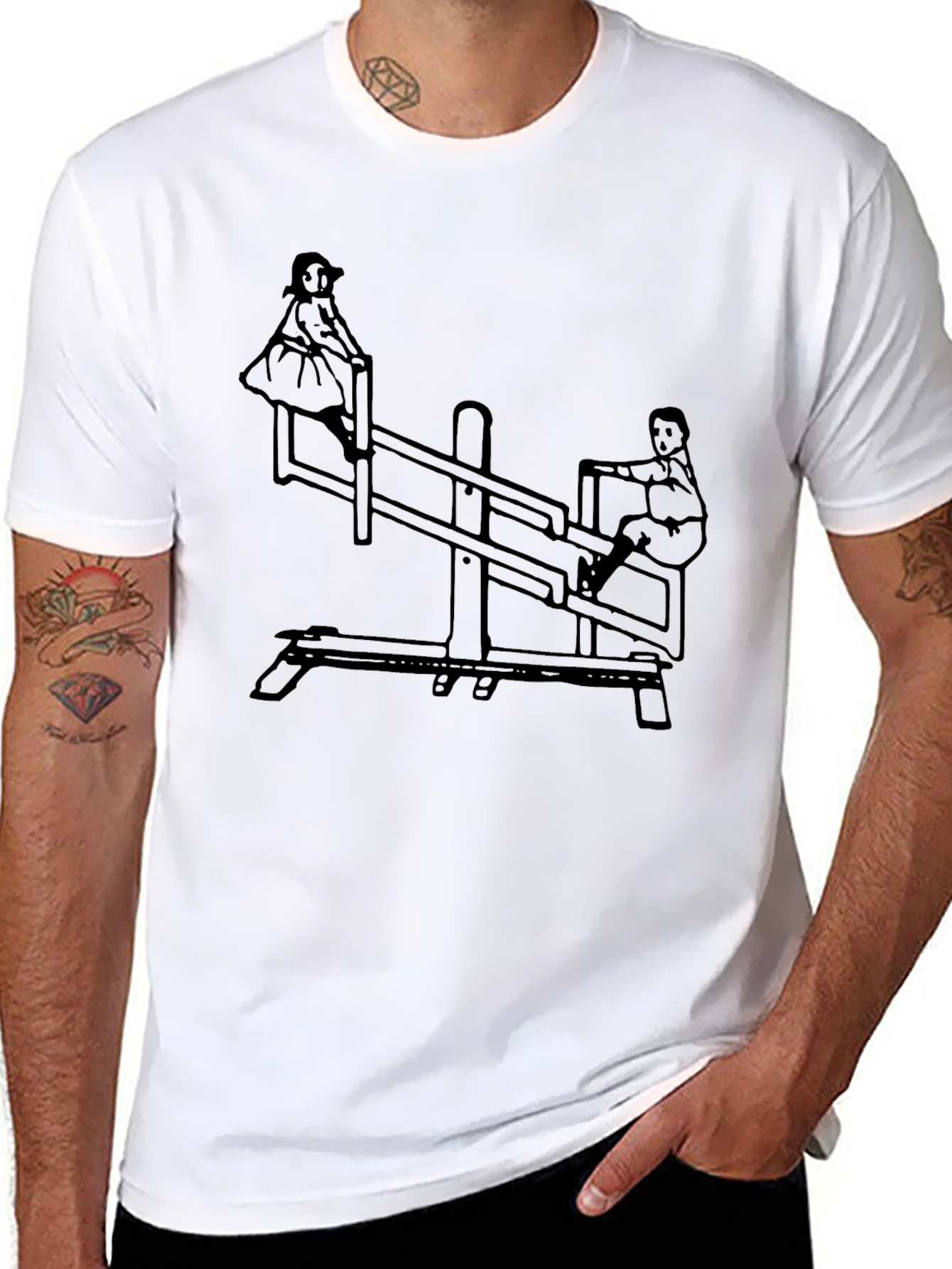 Seesaw Graphic T-Shirt